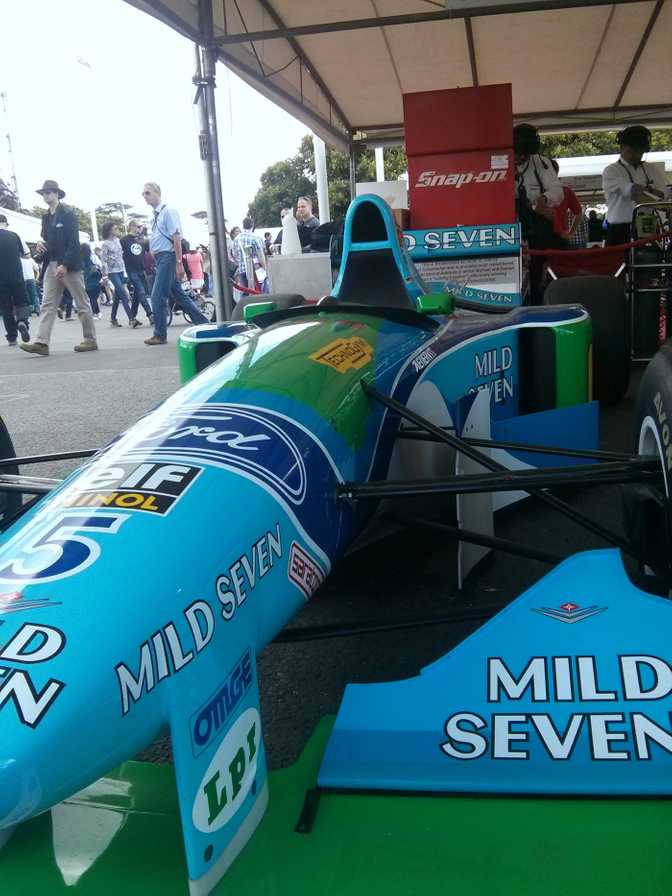 Michael Schumacher's championship winning 1994 Benetton