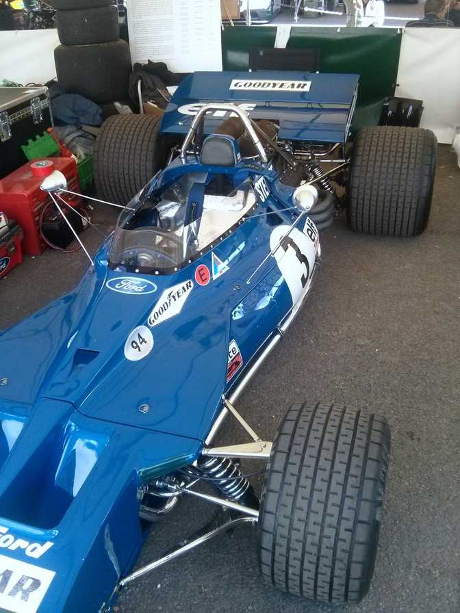 Jackie Steward's 1970 Tyrrell-Cosworth
